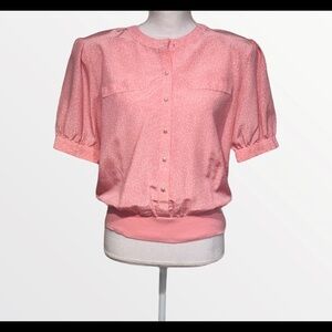ANDREA GAYLE  button down vintage blouse